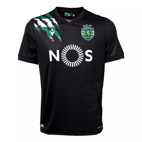 Tailandia Camiseta Lisboa 2ª Kit 2020 2021 Negro